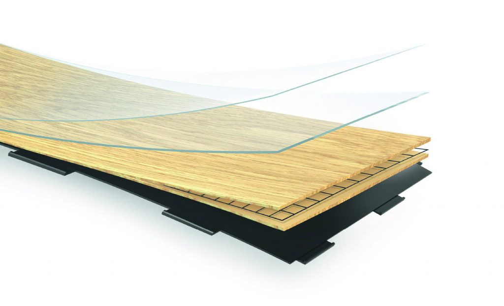 Strati del pavimento in pvc