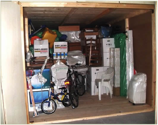 Box Deposito Mobili per Ristrutturazione Deposito mobili per ristrutturazioni: immagine di box per affitto spazi per deposito